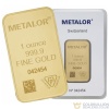 Metalor 1 oz Gold Bar