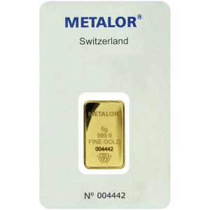 Metalor 5 Gram Gold
